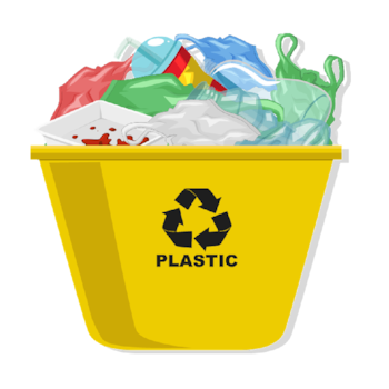 Plastic waste